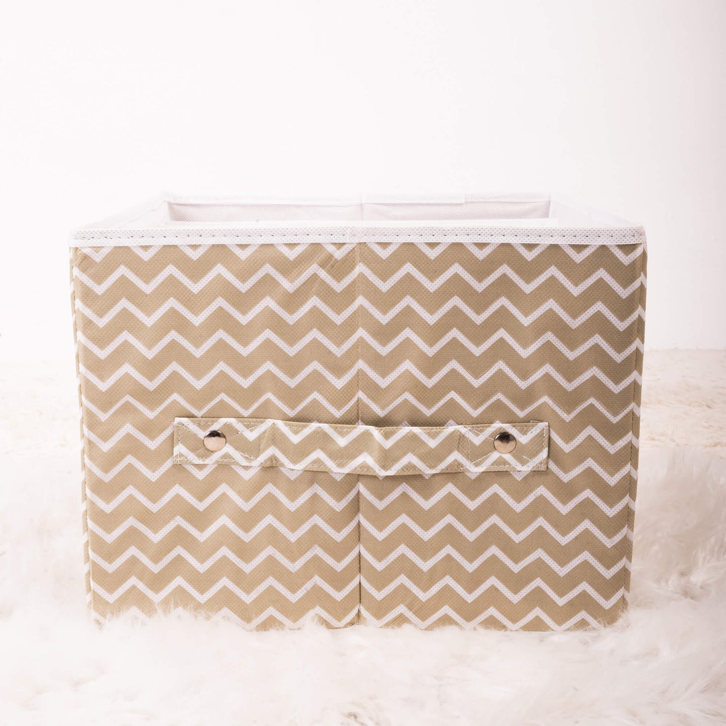 Beige Zig Zag Jeans Organizer